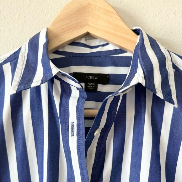 NEW J.CREW Oversized Button-up Shirt Dress Size XXS - Picture 4 of 7